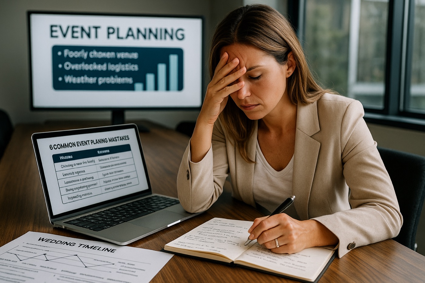 The 6 most common mistakes when coordinating an event