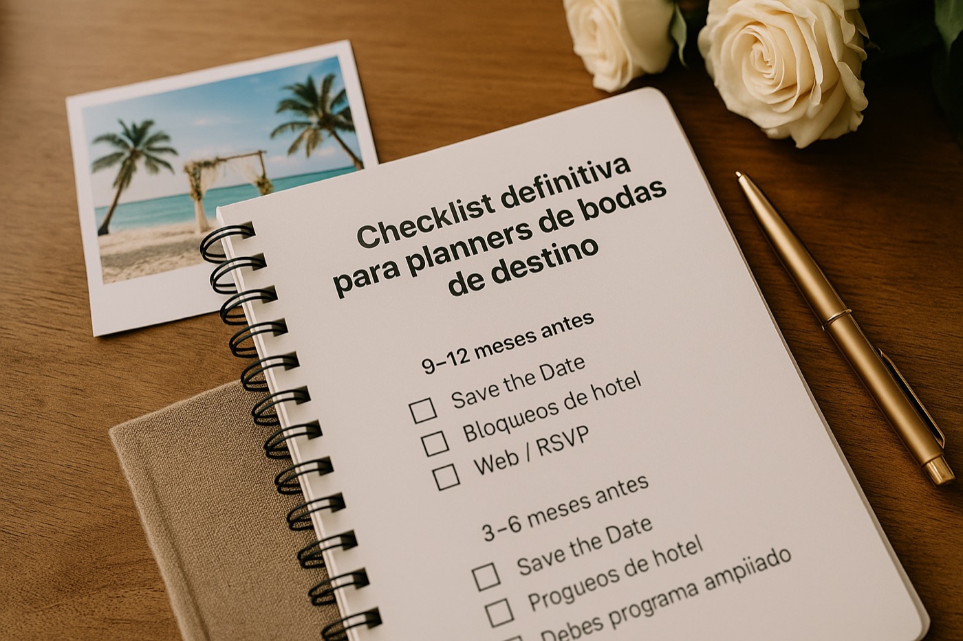 The ultimate checklist for destination wedding planners